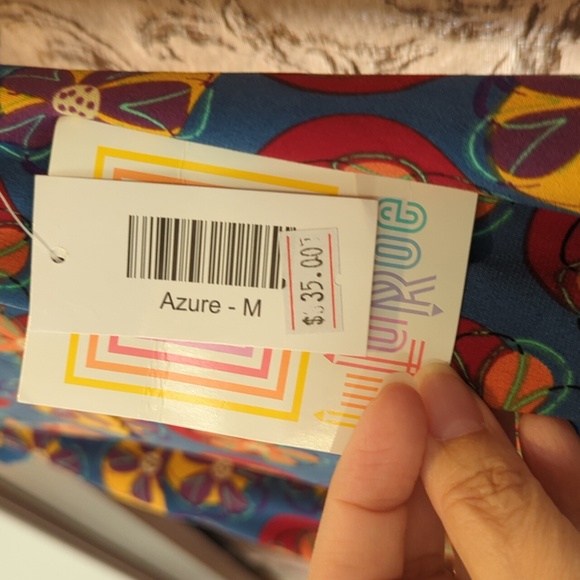 LuLaRoe Azure Skirt, size medium NWT - Picture 3 of 3